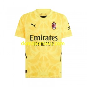 Koszulka AC Milan Bramkarska Wyjazdowe Koszulki Piłkarskie 2024-2025 Krótki Rękaw